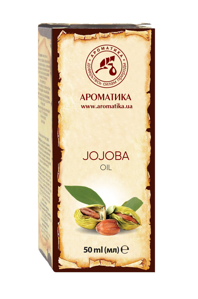 Naturaalne taimne jojobaõli Aromatika, 50 ml цена и информация | Eeterlikud ja kosmeetilised õlid | kaup24.ee