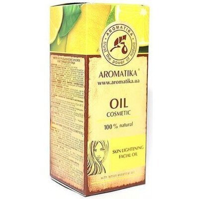 Naturaalne kosmeetiline näonahka valgendav õli Aromatika, 50 ml hind ja info | Eeterlikud ja kosmeetilised õlid | kaup24.ee