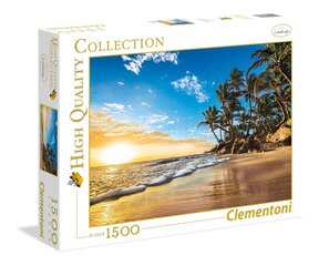 Пазл Clementoni High Quality Collection Тропический рассвет/Tropical sunrise, 1500 д. цена и информация | Пазлы | kaup24.ee