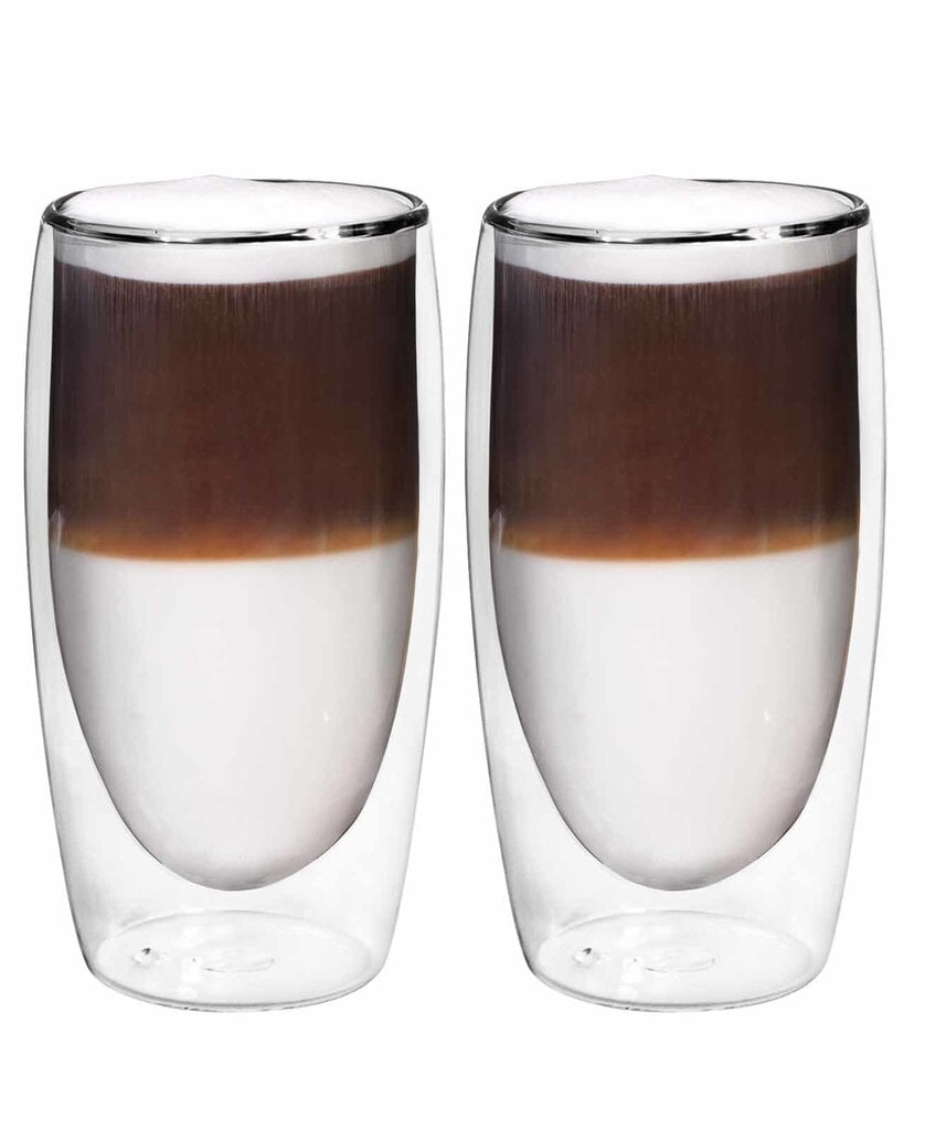 Borosilikaatklaasist klaaside komplekt, 2 tk. hind ja info | Klaasid, tassid ja kannud | kaup24.ee