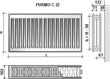 Keskkütteradiaator PURMO C 22, 600x800 mm цена и информация | Keskkütteradiaatorid, konvektorid | kaup24.ee