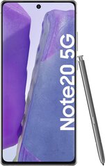 Samsung Galaxy Note 20 5G, 256GB, Dual SIM, Mystic Gray цена и информация | Мобильные телефоны | kaup24.ee