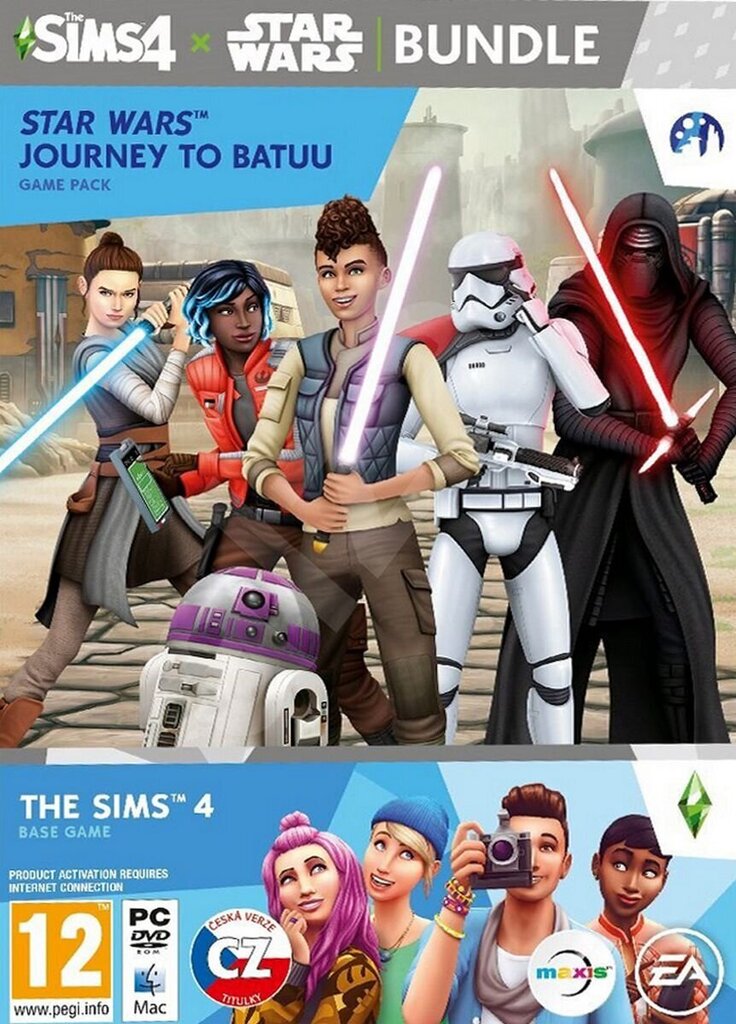 PC Sims 4: Star Wars Bundle incl. Journey to Batuu Game Pack hind ja info | Arvutimängud, konsoolimängud | kaup24.ee