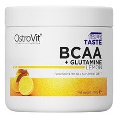 Toidulisand - OstroVit BCAA aminohapped + glutamiin (200 g) hind ja info | Aminohapped | kaup24.ee