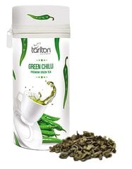 Roheline suureleheline tšilli tee, Green Chilli tea ZIP, TARLTON, 75 g hind ja info | Tee | kaup24.ee