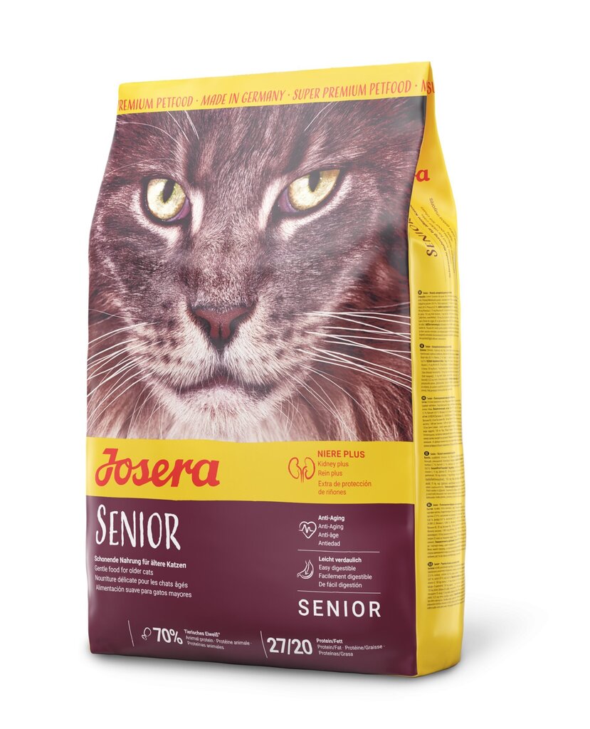 Josera vanematele kassidele Senior, 2 kg hind ja info | Kuivtoit kassidele | kaup24.ee