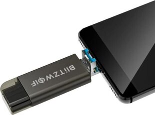 Card reader SD USB-C / USB-A Blitzwolf BW-CR1 цена и информация | Адаптеры и USB-hub | kaup24.ee