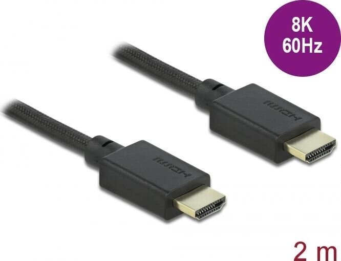 Delock 85388, HDMI, 2 m цена и информация | Kaablid ja juhtmed | kaup24.ee