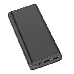 Akupank Power Bank Hoco J55 10000mAh, must цена и информация | Зарядные устройства Power bank | kaup24.ee