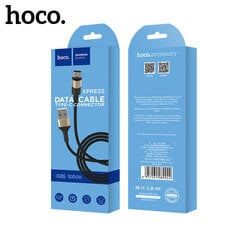 USB кабель Hoco X26 Type-C 1.0 м, черный-золотистый цена и информация | Borofone 43757-uniw | kaup24.ee