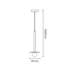 Light Prestige rippvalgusti Bolita Gold hind ja info | Rippvalgustid | kaup24.ee