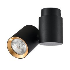 Light Prestige потолочный светильник Boston 1 Black/Gold цена и информация | Потолочные светильники | kaup24.ee