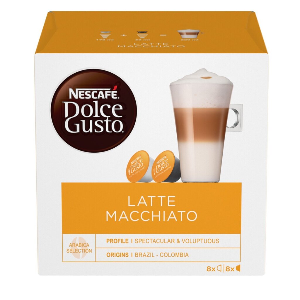 Kohv Nescafe dolce gusto latte macchiato, 16 tk. hind ja info | Kohv, kakao | kaup24.ee