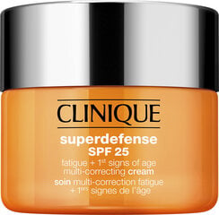 Защитный крем для лица Clinique Superdefense SPF25, 50 мл цена и информация | Кремы для лица | kaup24.ee