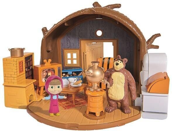 Karumaja koos tarvikutega Simba Maša ja Karu hind ja info | Tüdrukute mänguasjad | kaup24.ee