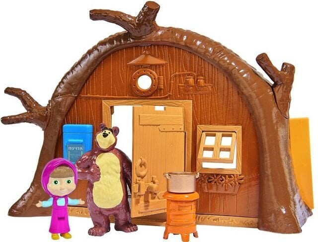 Karumaja koos tarvikutega Simba Maša ja Karu hind ja info | Tüdrukute mänguasjad | kaup24.ee