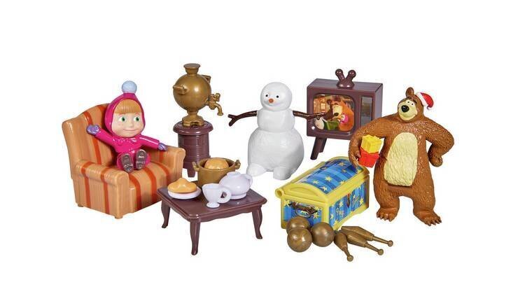 Lumine karumaja koos tarvikutega Simba Maša ja Karu, 930-1023 цена и информация | Tüdrukute mänguasjad | kaup24.ee