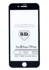 LCD kaitsev karastatud klaas 5D Full Glue Apple iPhone 6/6S, valge hind ja info | Ekraani kaitsekiled | kaup24.ee