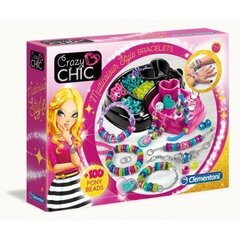 Набор для изготовления браслетов Clementoni Crazy Chic Multicolor Style 78415 цена и информация | Игрушки для девочек | kaup24.ee