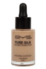 Тональный крем Pure Silk Serum True Beige 23мл BYS цена и информация | Пудры, базы под макияж | kaup24.ee