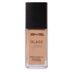 Jumestuskreem Glass Glow Luminous Medium Beige BYS, 30ml цена и информация | Пудры, базы под макияж | kaup24.ee