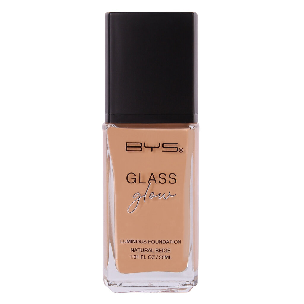 Jumestuskreem Glass Glow Luminous Natural Beige BYS, 30ml цена и информация | Jumestuskreemid, puudrid | kaup24.ee