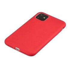 Силиконовый чехол Case Soft Flexible Rubber для Айфон 11 Pro, красный цена и информация | Чехлы для телефонов | kaup24.ee