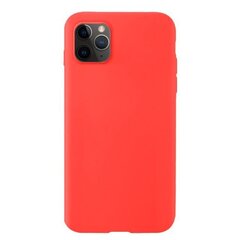 Silicone Case Soft Flexible Rubber ümbris telefonile iPhone 11 Pro, red цена и информация | Чехлы для телефонов | kaup24.ee