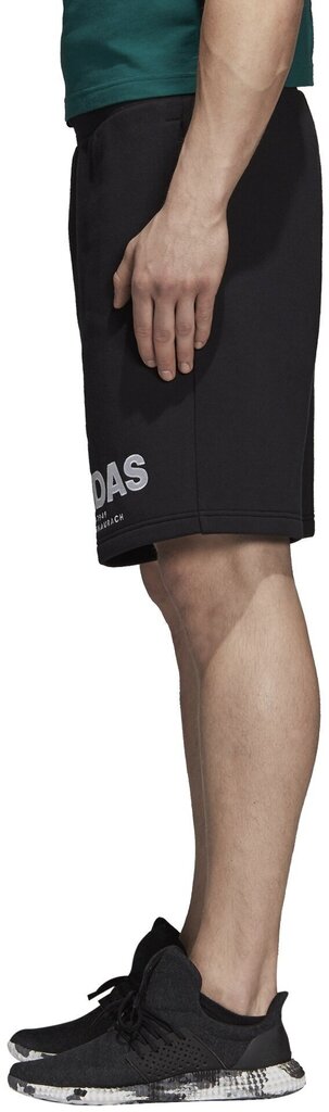 Lühikesed püksid Adidas Ess Allcap Shorts, must hind ja info | Meeste spordiriided | kaup24.ee