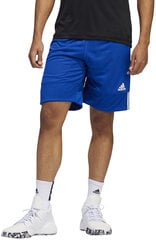 Lühikesed korvpallipüksid Adidas 3G Spee Rev Shorts, sinine/valge цена и информация | Мужские шорты | kaup24.ee