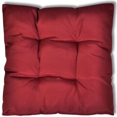 Мягкая подушка для мебели, 80 x 10 см, цвет красного вина цена и информация | Подушки, наволочки, чехлы | kaup24.ee