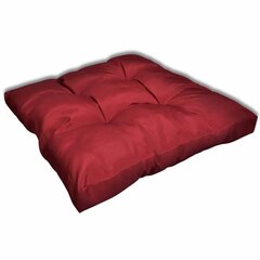 Pehme mööblipadi, 80 x 10 cm, punaveini värvi hind ja info | Toolipadjad ja -katted | kaup24.ee
