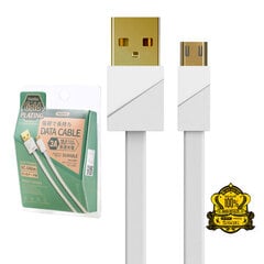 USB кабель Remax RC-048m microUSB 3A, белый, 1.0 м цена и информация | Кабели и провода | kaup24.ee