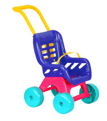Пластиковая кукольная коляска Toma 4IQ цена и информация | Игрушки для девочек | kaup24.ee