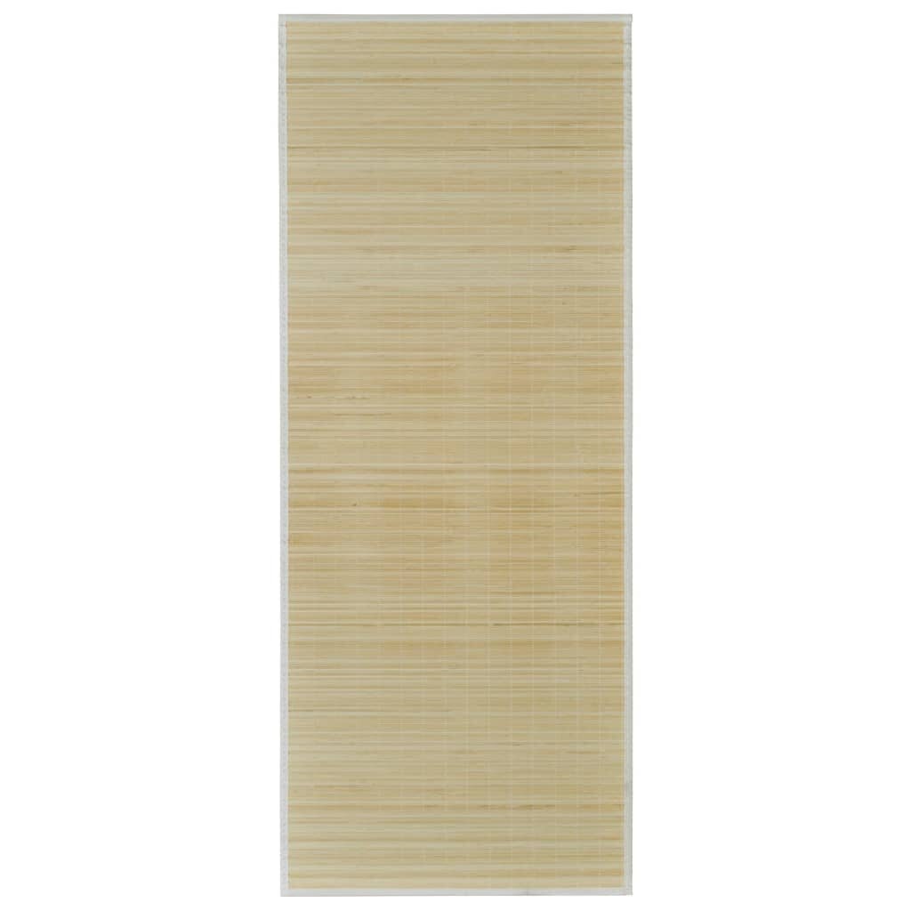 Ristkülikukujuline bambusvaip, naturaalne värv 120 x 180 cm цена и информация | Vaibad | kaup24.ee