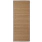Ristkülikukujuline pruun bambusvaip 80 x 200 cm цена и информация | Vaibad | kaup24.ee