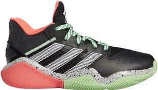 Korvpalli jalatsid Adidas Harden Stepback J, must/roosa/roheline hind ja info | Laste spordijalatsid | kaup24.ee