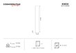 Pehmed seinapaneelid, 3 tk, Cosmopolitan Design Knox L1, punased цена и информация | Pehmed seinapaneelid | kaup24.ee