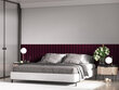 Pehmed seinapaneelid, 3 tk, Cosmopolitan Design Knox L1, punased цена и информация | Pehmed seinapaneelid | kaup24.ee