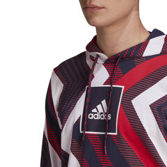 Adidas Джемпер M Aop Hoodie Blue Red White цена и информация | Мужские толстовки | kaup24.ee