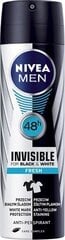 Pihustatav deodorant Nivea Invisible Fresh, 150 ml hind ja info | Deodorandid | kaup24.ee