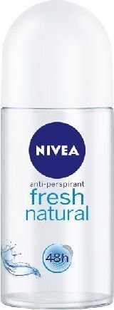 Rulldeodorant naistele Nivea Fresh Natural, 50 ml hind ja info | Deodorandid | kaup24.ee