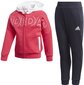 Spordikostüüm Adidas Lk Fz Hdy Set, sinine/roosa hind ja info | Komplektid tüdrukutele | kaup24.ee