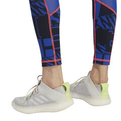 Леггинсы Adidas Ask L Var Hck T Blue цена и информация | Спортивная одежда для женщин | kaup24.ee
