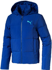 Soe jope Puma Style Down Jacket, sinine hind ja info | Poiste joped | kaup24.ee