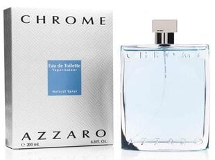 Azzaro Chrome EDT для мужчин 200 мл. цена и информация | Мужские духи | kaup24.ee