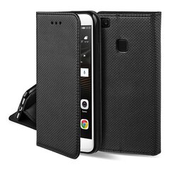 Чехол Smart Magnet для Huawei P9 Lite, черный цена и информация | Чехлы для телефонов | kaup24.ee