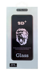 LCD kaitsev karastatud klaas 9D Gorilla Apple iPhone XR/11, must цена и информация | Защитные пленки для телефонов | kaup24.ee
