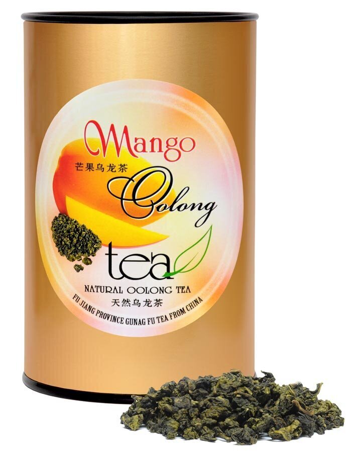 KINGITUSTE KOMPLEKT - Mango Oolongi (Oolong) tee & topelt klaasiga kruus hind ja info | Tee | kaup24.ee