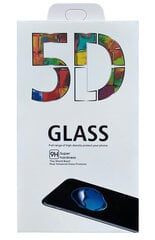 Защитное стекло дисплея 5D Full Glue для Apple iPhone 12/12 Pro, чёрное цена и информация | Ekraani kaitsekiled | kaup24.ee